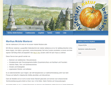 Tablet Screenshot of marthas-mobile-mosterei.de